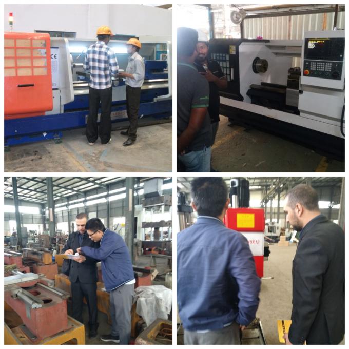 CK0640 Mesin pemotong mesin bubut vertikal mesin CNC otomatis flat bed horizontal 5