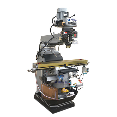 M4 Horizontal Vertikal Mini Logam Mesin Penggilingan Jenis Turret