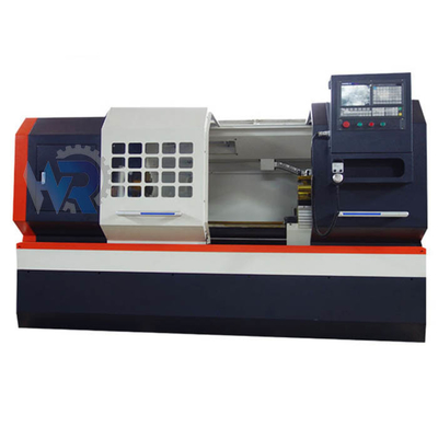 Ck6150 Horizontal Mesin CNC Lathe 82mm Bor Stepless Kecepatan