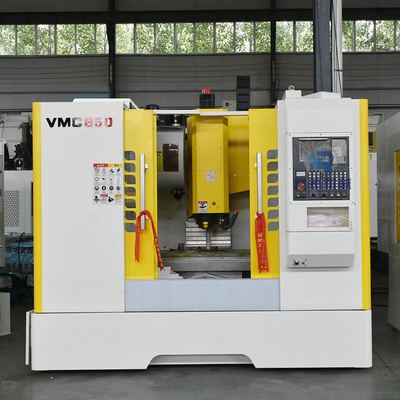 Mesin Penggilingan CNC Vmc 850 3 Sumbu Pusat Permesinan Vertikal Kecil
