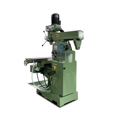 Mesin Pengeboran Vertikal Penggilingan Manual Mini 3 Axis ZX6350A Gear Head