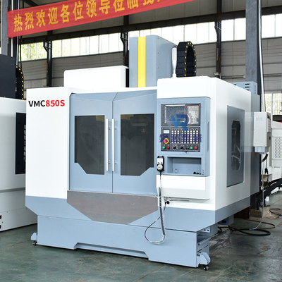 Pusat Pemesinan Vertikal CNC Kecepatan Tinggi 3 Axis VMC 850s Konfigurasi Standar