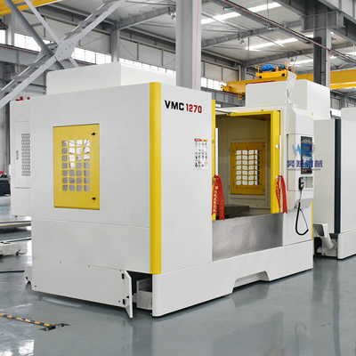 VMC 1270 Mesin Pengeboran CNC Vertikal 3 sumbu Horizontal CNC Machining Center