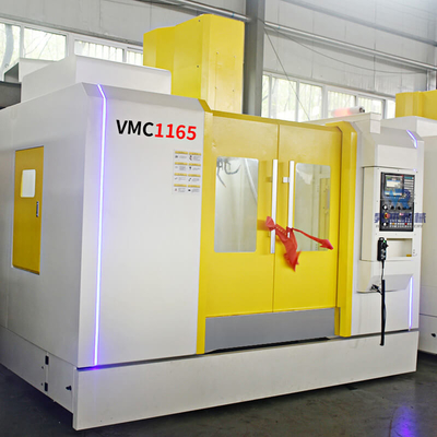 5 Axis Horizontal Mini CNC Vertical Milling Machine VMC1165 Untuk Pengerjaan Logam
