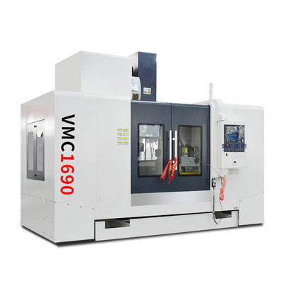 Pusat Penggilingan Vertikal 3 Sumbu Penggilingan CNC Mesin VMC Kecepatan Tinggi VMC1690