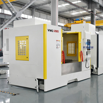 Pusat Penggilingan Vertikal Pengerjaan Logam Vmc1265 5 Axis Horizontal Milling Machine