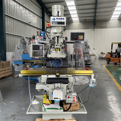Universal M5 Ram Turret Mesin Penggilingan Horisontal Vertikal