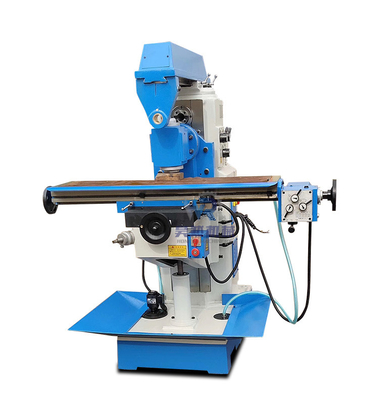 280mm 3kw Rotary Head Milling Machine Mesin Penggilingan Vertikal Benchtop