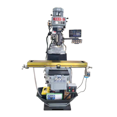 Mesin Penggilingan Vertikal Benchtop Kustom Mesin Penggilingan Turret Universal