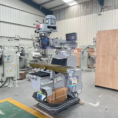 Mesin Penggilingan Vertikal Benchtop Kustom Mesin Penggilingan Turret Universal