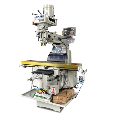 Mesin Penggilingan Turret Universal Vertikal Kecil Konvensional M5