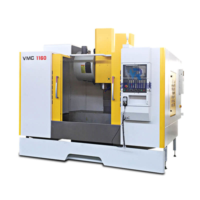 Vmc 1160 Compact 4 Axis Cnc Milling Machine / Pusat Pemesinan Vertikal Cnc