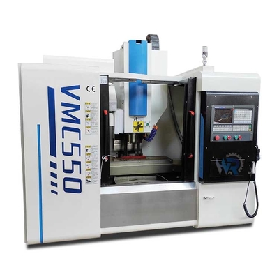 Bagian Logam Putih Presisi Tinggi VMC Mesin Penggilingan CNC VMC550 600x450mm