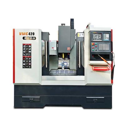 Mesin Penggilingan Vertikal 4 Sumbu CNC VMC420 Mesin Penggilingan Vertikal CNC