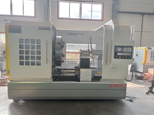 Mesin Bubut CNC Stainless Steel CKNC61125 Mesin Pembuat Bagian Logam