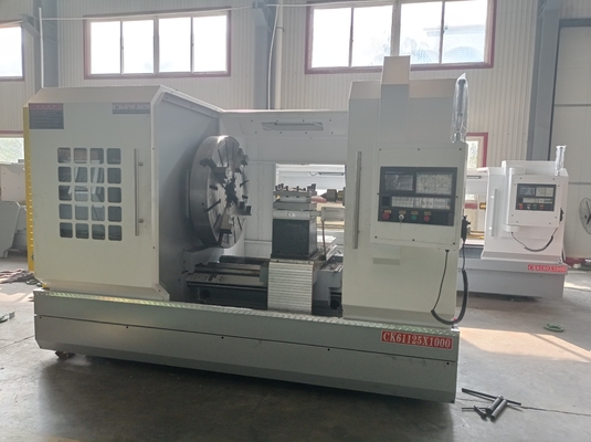 Mesin Bubut CNC Stainless Steel CKNC61125 Mesin Pembuat Bagian Logam