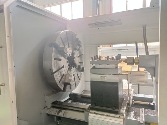Mesin Bubut CNC Stainless Steel CKNC61125 Mesin Pembuat Bagian Logam