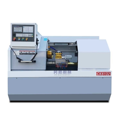 Mesin Bubut CNC Flat Bed Tugas Berat Besar Ck6132 Untuk Logam