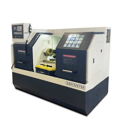 Mesin bubut CNC horizontal Ck6132 Mesin bubut CNC otomatis 380V 4KW