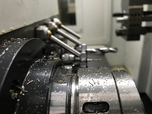 Kecepatan Tinggi Dan Precision CNC Lathe Machine SC385 7.5 / 11 kW