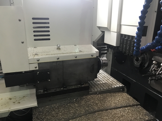Kecepatan Tinggi Dan Precision CNC Lathe Machine SC385 7.5 / 11 kW