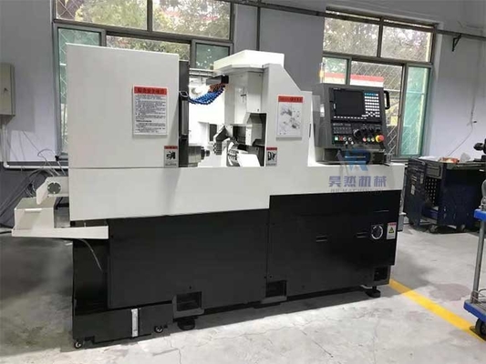 SM205 Swiss Type Automatic Cnc Horizontal Lathe Machine Putih