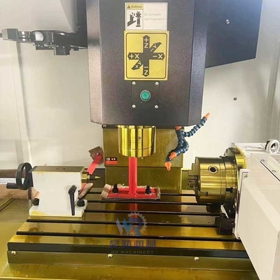 Mesin penggilingan vertikal 4 sumbu CNC VMC650