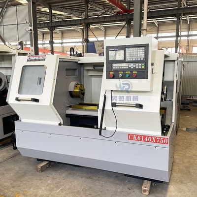 CK6140 1000mm horizontal mesin mesin bubut CNC GSK Sistem Power Turret 380V