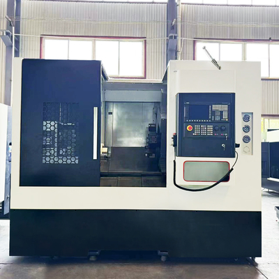 Bagian mesin bubut otomatis CNC dengan 700mm Z Axis Travel dan 30/36m/min X Z Axis Feed Speed