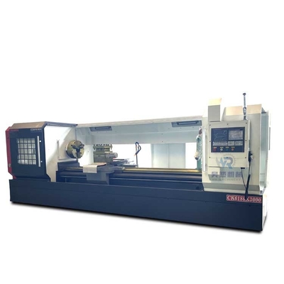 CK6180 Mesin mesin bubut CNC 1000mm 2000mm Otomatis