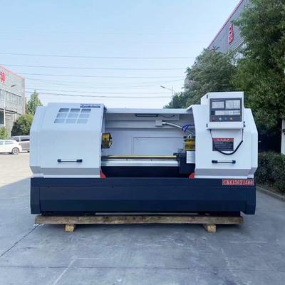 7.5kw Kekuatan CK6150/1000mm Metal Otomatis CNC mesin bubut Untuk Industri Us