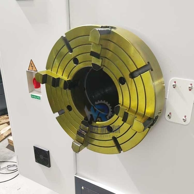 Qk1322 Double Chuck Horizontal Flat Bed Otomatis CNC Pipe Threading Mesin Lathe Untuk Logam