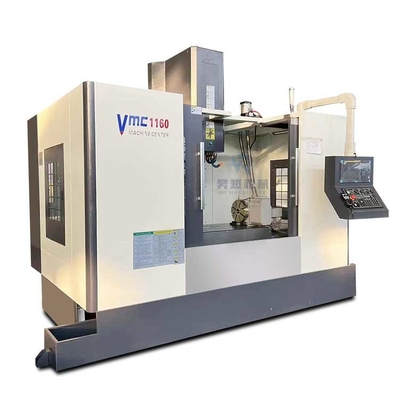 Pusat Mesin CNC 3 sumbu Vertikal VMC1160 Mesin Penggilingan Vertikal CNC