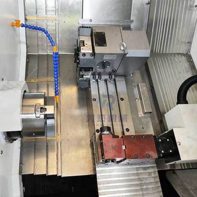 Slant Bed Tck40 Hydraulic Chuck Cnc Turning Lathe Machine